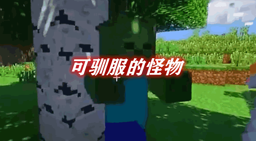 可驯服的怪物 Tamed mobs Mod